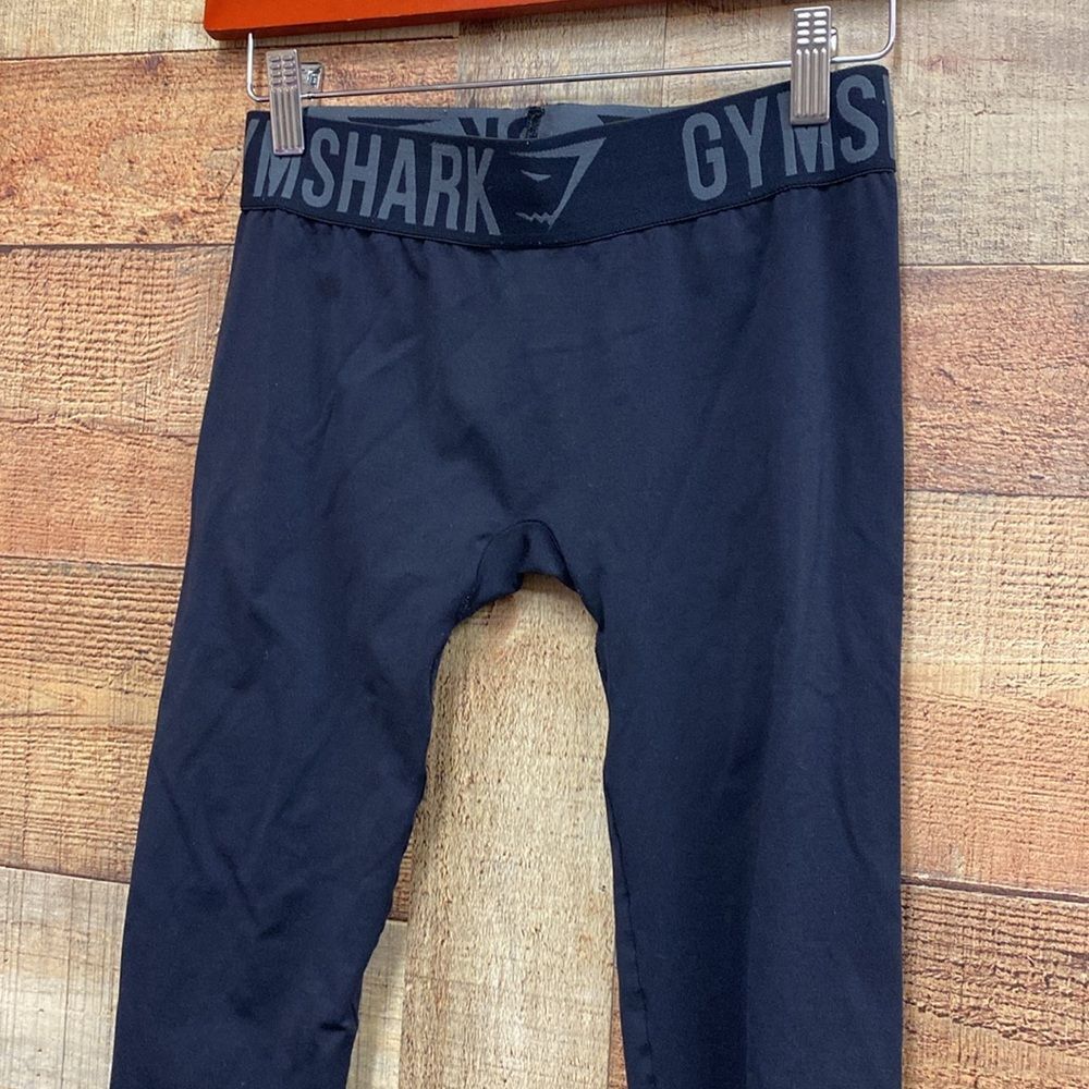 Gymshark Black Seamless Banded Leggings XS - Picture 2 of 3